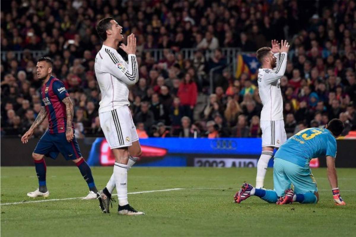 Las mejores imágenes del clásico Barcelona-Real Madrid