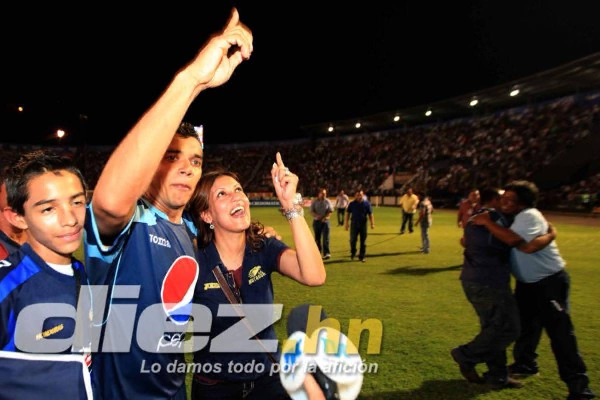 Imágenes de la ultima vez que motagua fue campeón