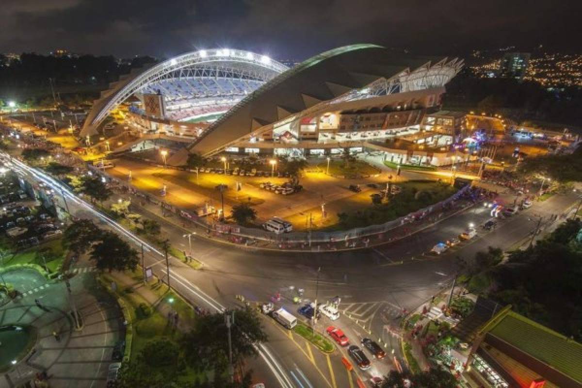 ¡BELLEZA! Así es el estadio Nacional, el templo del fútbol centroamericano donde jugará Olimpia