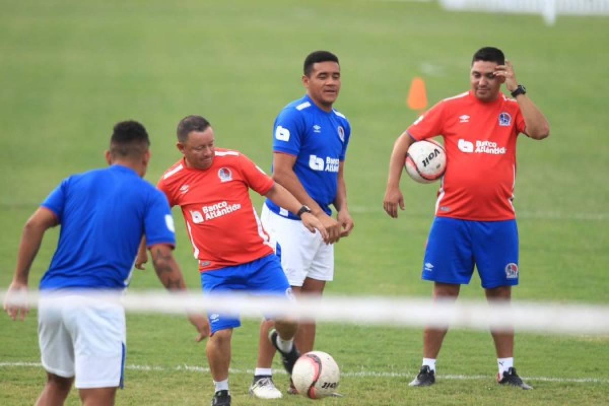 Los flashazos que dejó la visita sorpresa de Fabián Coito en el entreno de Olimpia