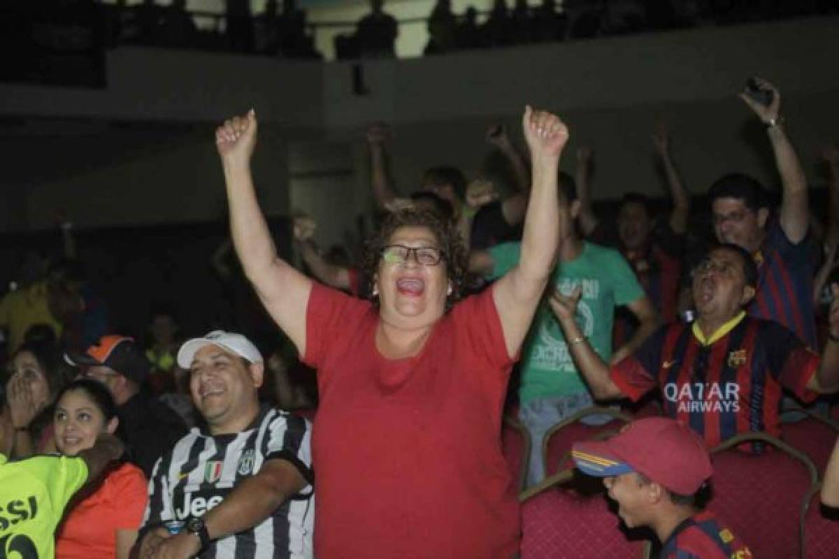 Así vivieron los aficionados la final de la UEFA Champions League en el Estadio virtual Diez