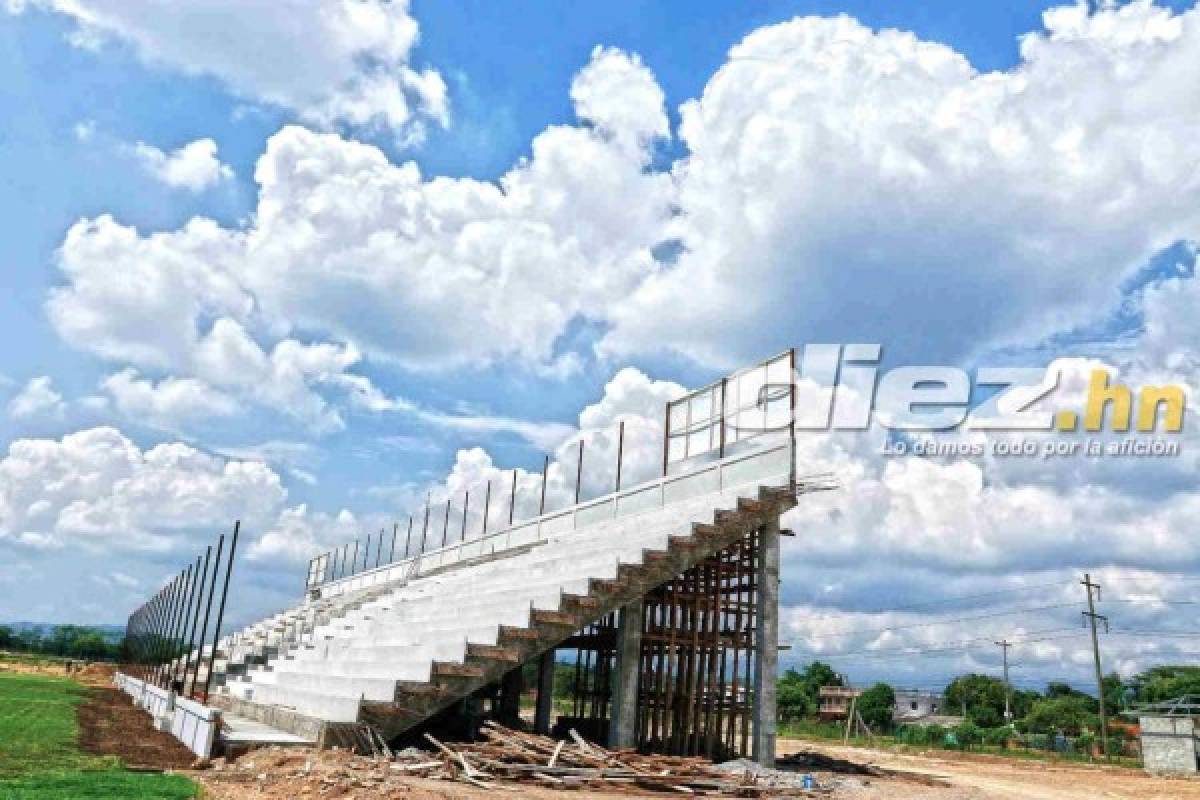 FOTOS: Así de bonito está quedando el estadio del Parrillas One