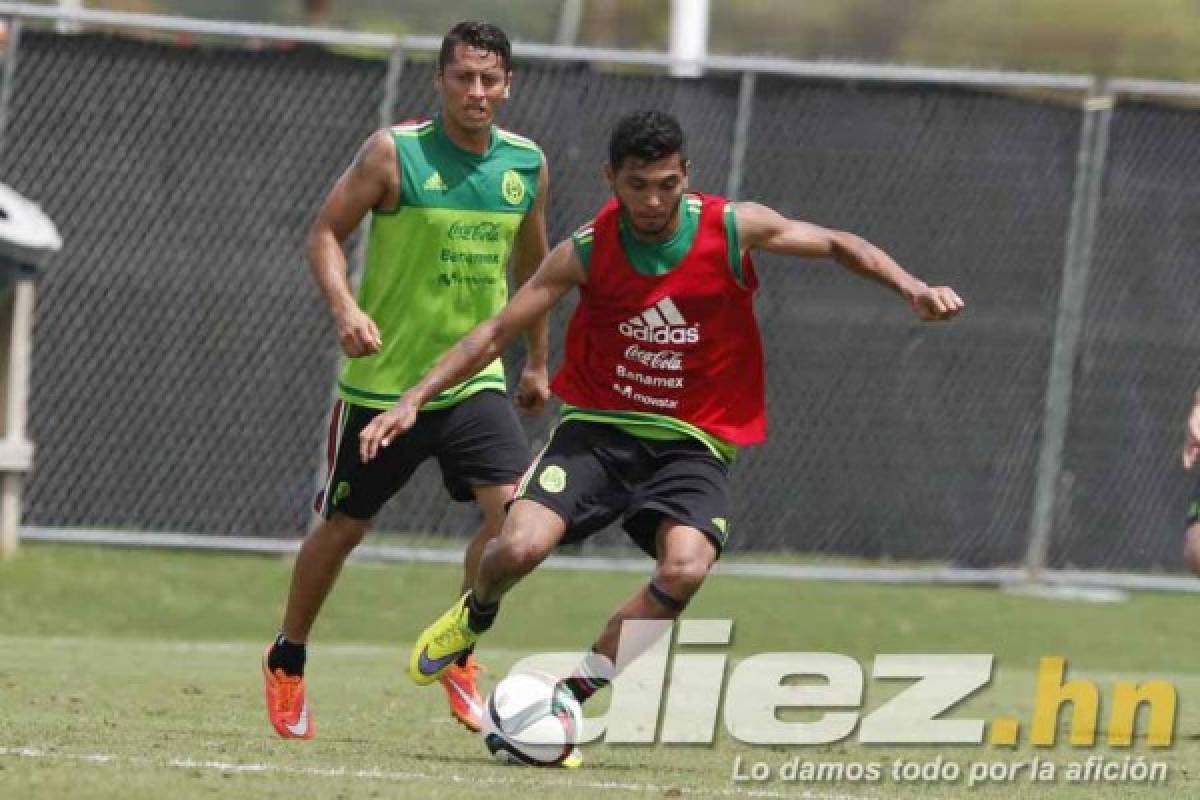 Entrenamiento de México en Houston