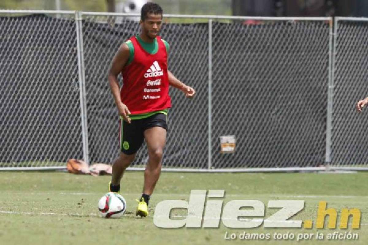 Entrenamiento de México en Houston