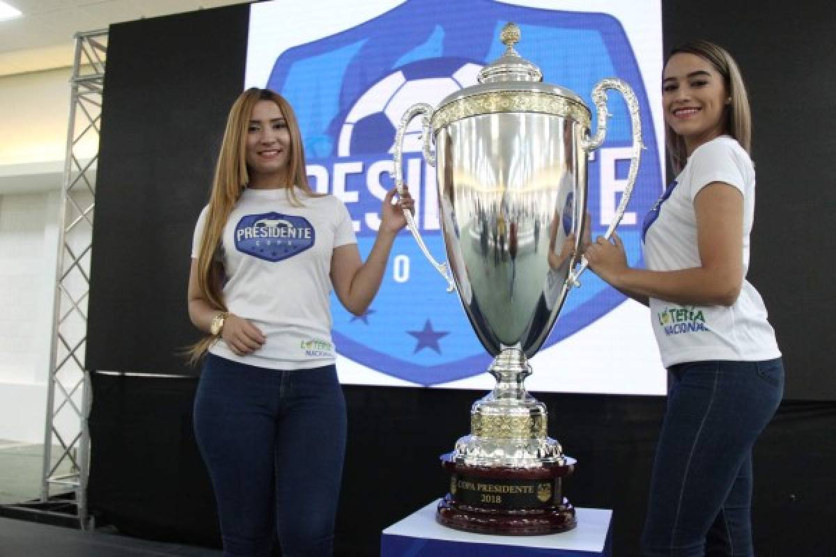 Presentan oficialmente el trofeo de la cuarta Copa Presidente