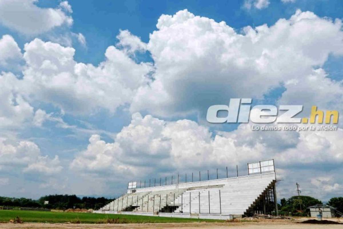 FOTOS: Así de bonito está quedando el estadio del Parrillas One