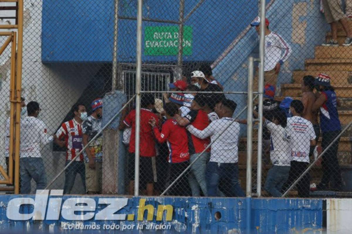 Lo que no se vio en TV: Los disturbios en el Olimpia-Vida, bellas mujeres y estadios llenos