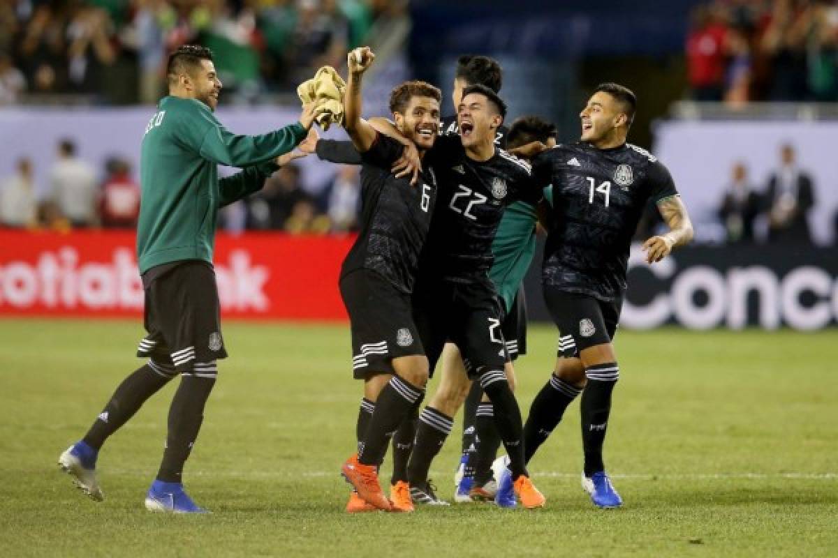 No se vio por tv: El festejo de México al coronarse campeón de la Copa Oro