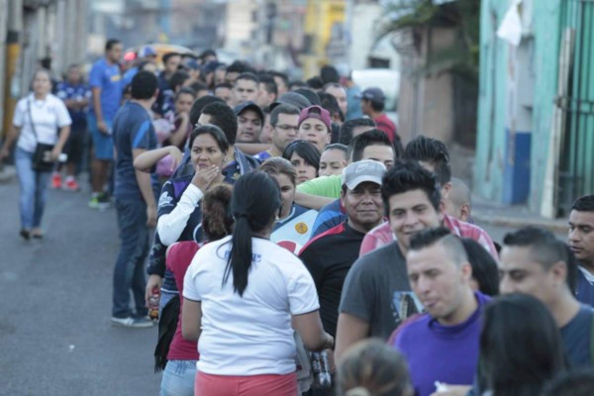 Gran ambiente en el Nacional para la final Motagua-Real Sociedad