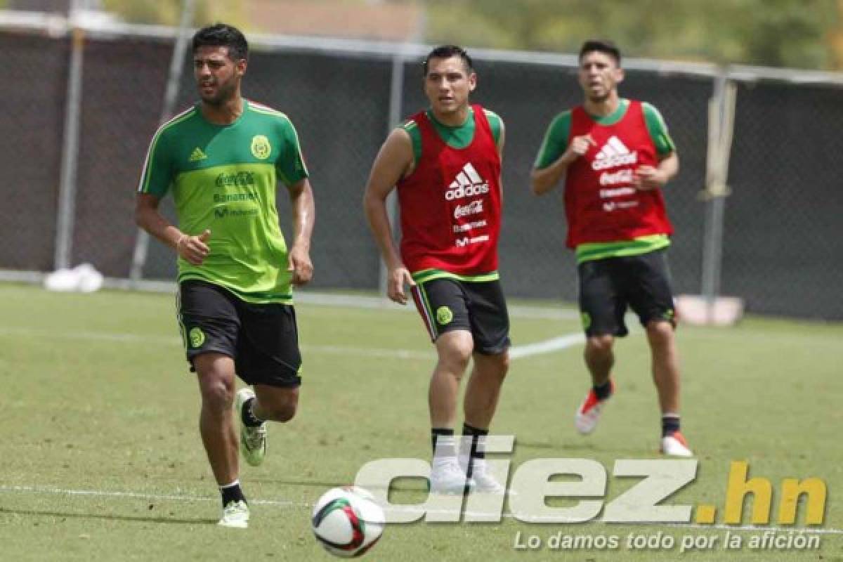 Entrenamiento de México en Houston