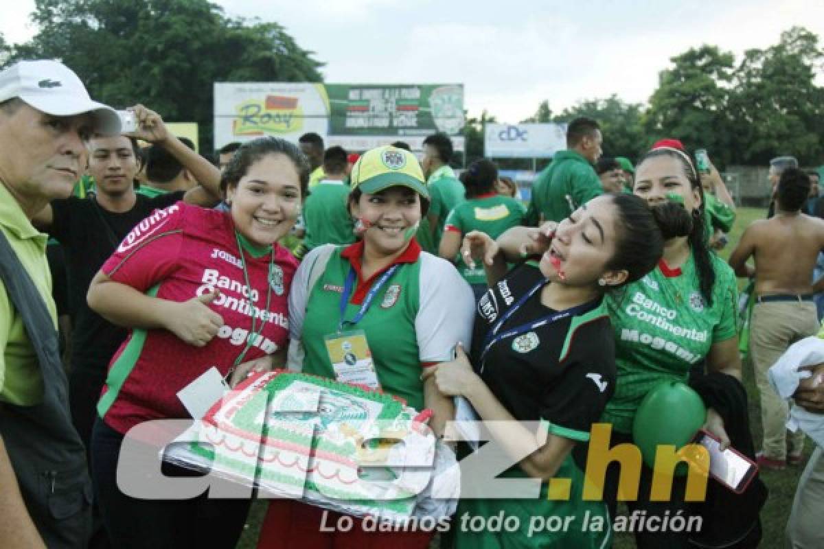 El humilde y emotivo festejo anticipado del 92 aniversario del Marathón