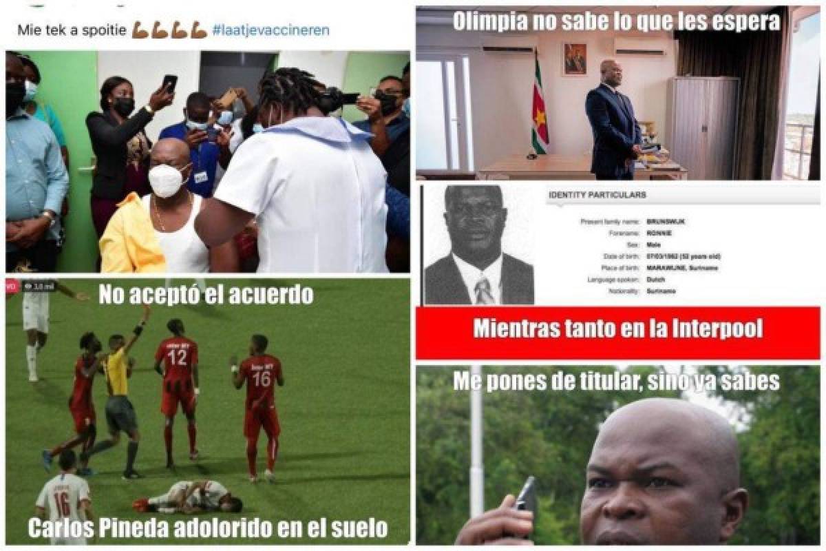 Vicepresidente de Surinam protagonista en divertidos memes tras goleada de Olimpia a Inter MT en Liga de Concacaf