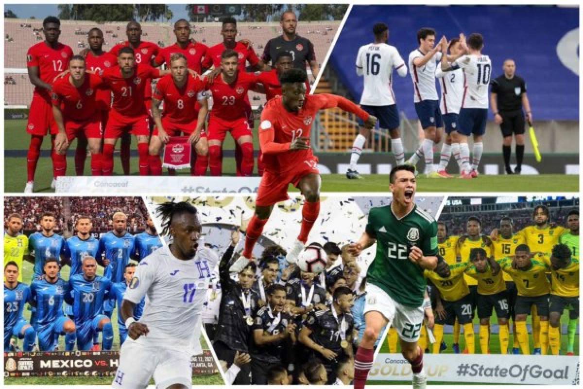México y Canadá desbancan a Estados Unidos: el precio de la selecciones clasificadas a la Copa Oro 2021