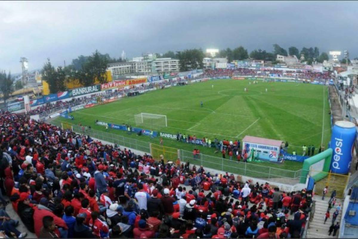 Conocé los estadios donde se juega la Primera División en Guatemala