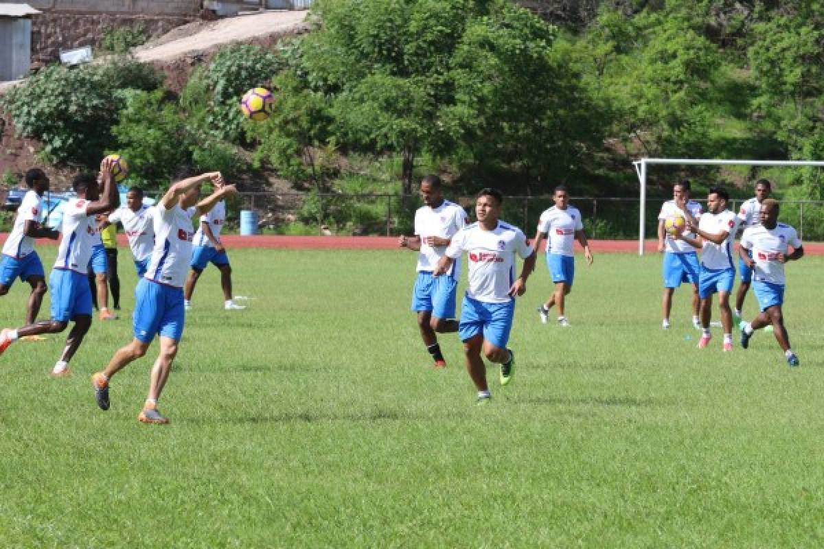 Olimpia: Pretemporada en Siguetepeque y un 11 bastante 'raro'