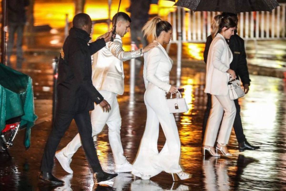 Bajo la lluvia y todos de blanco: Así fue la extravagante fiesta del cumpleaños 28 de Neymar