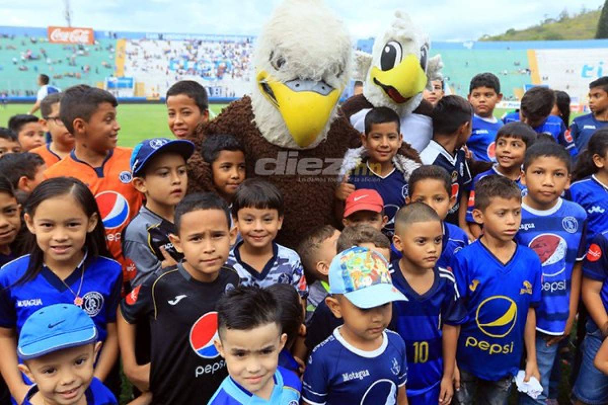 NO VISTE EN TV: Detallazo de Motagua con niños y accidente en el Excélsior