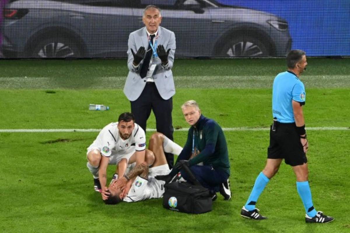 Fotos: Las lágrimas y sufrimiento del mejor jugador italiano; la tristeza de Bélgica y Hazard