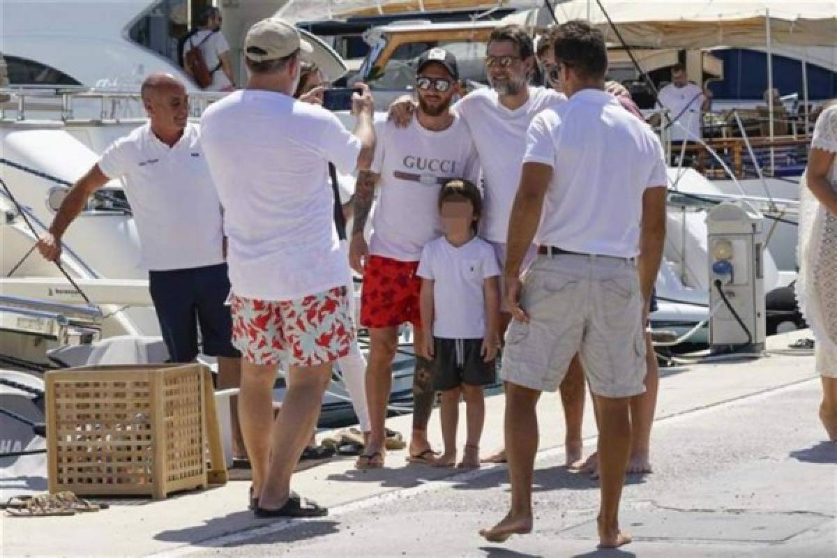 ¡Qué vacaciones! Messi se 'escapa' con Antonella Roccuzzo a Ibiza