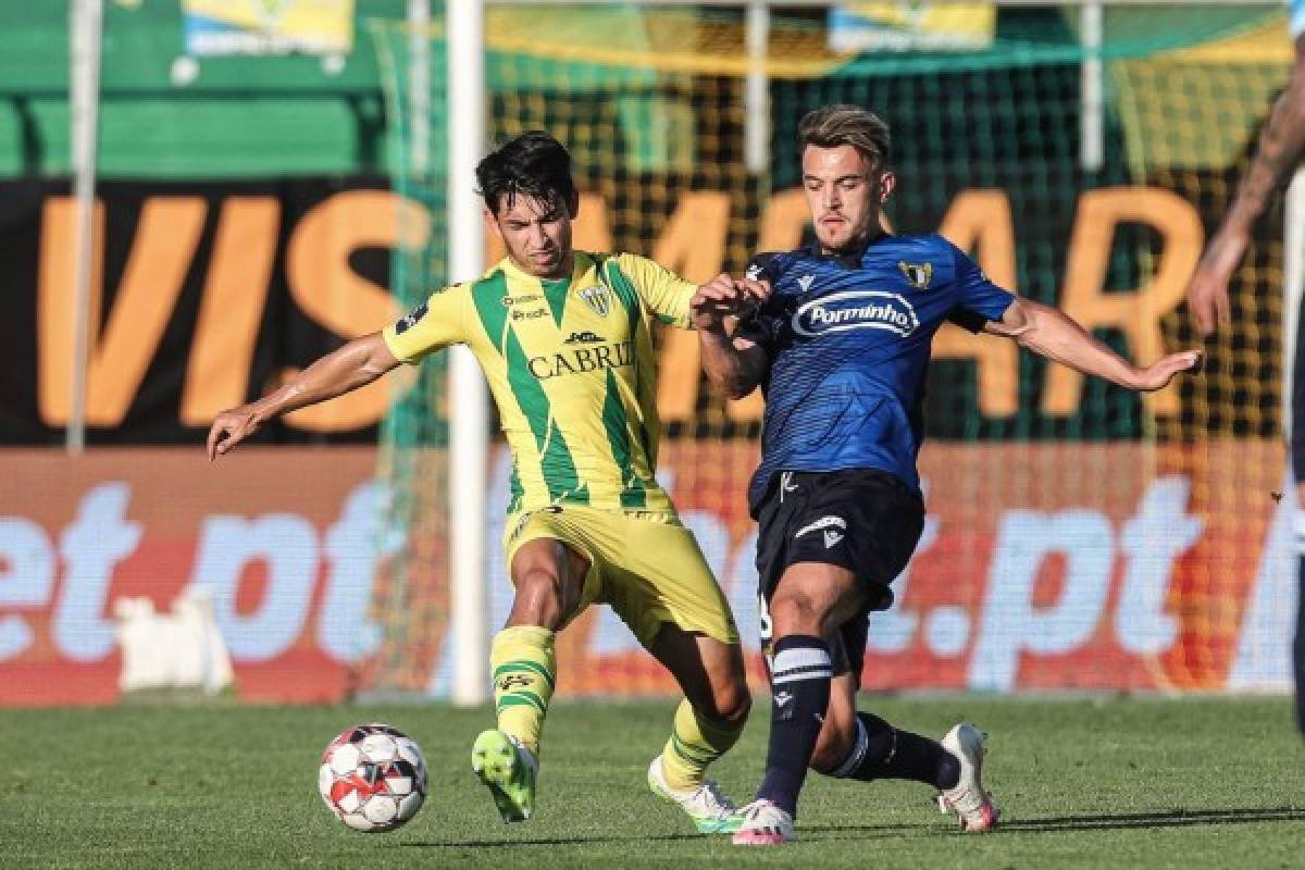 Jonathan Rubio fue titular en derrota del Tondela y se acercan a puestos de descenso