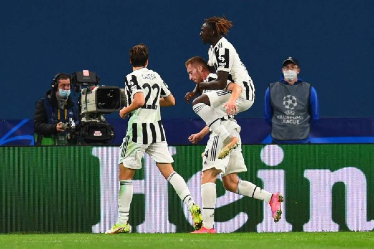 Sufrido triunfo de Juventus ante el Zenit en la Champions League, Kulusevski marcó  