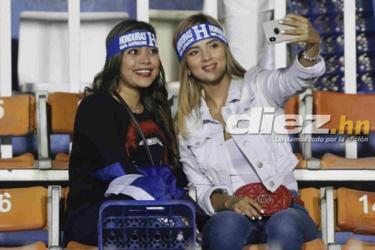 FOTOS: Chicas lindas, ambientazo en el Nacional y la novia de jugador hondureño