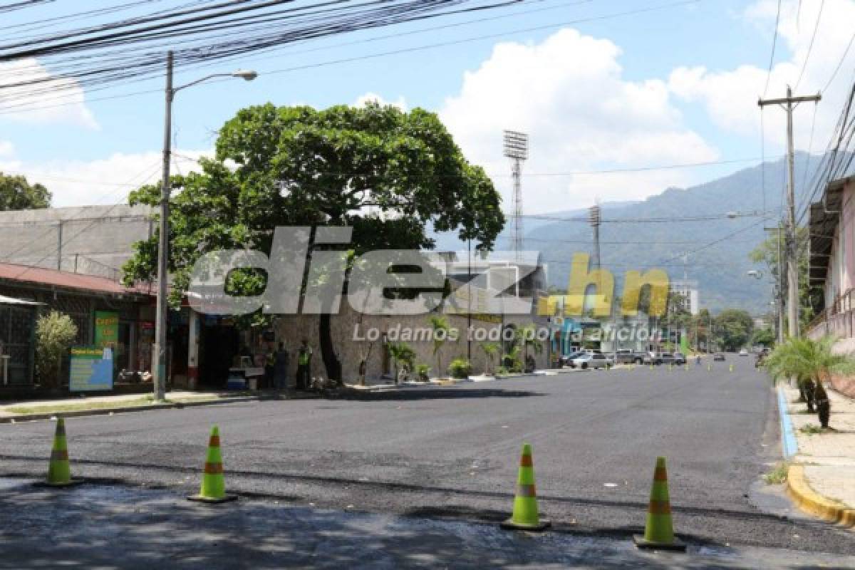 Así le han cambiado la cara al estadio Morazán a cinco días de enfrentar a Costa Rica