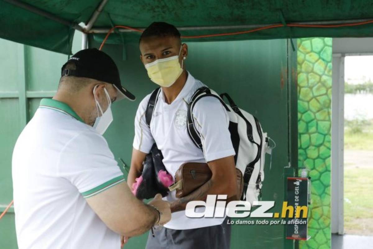 El protocolo de bioseguridad en Marathón, el festejo de Moreira y las otras fotos de la jornada 10 del Clausura 2021