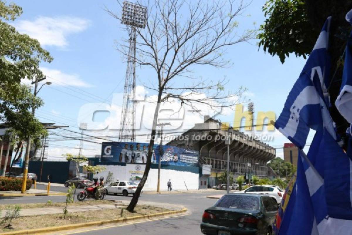 Así le han cambiado la cara al estadio Morazán a cinco días de enfrentar a Costa Rica