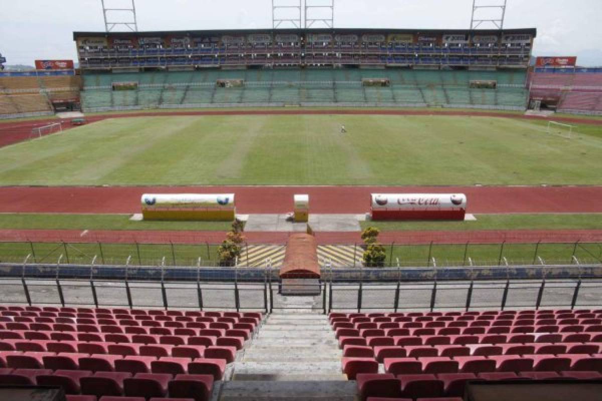 El antes y después del estadio Olímpico; la casa de la Selección de Honduras