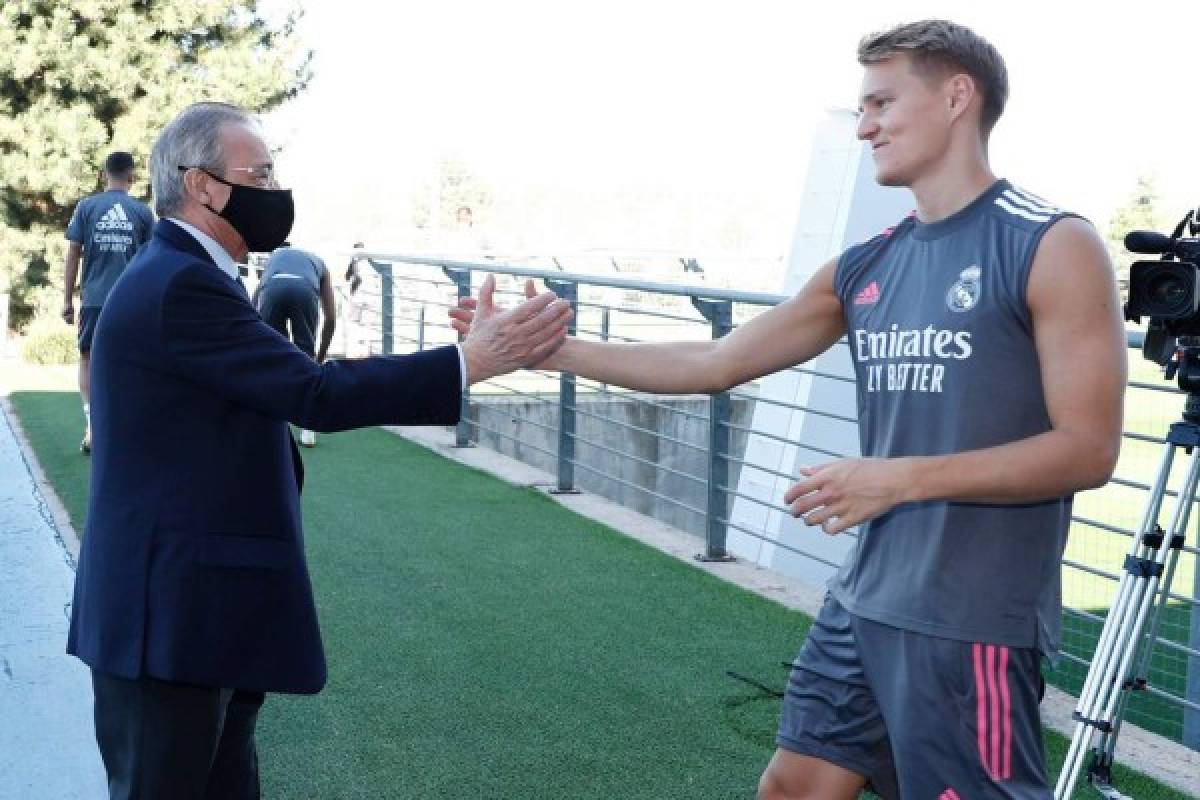 Sorpresiva visita, dos salidas y una estrella regresó: Así fue el sexto entrenamiento del Real Madrid