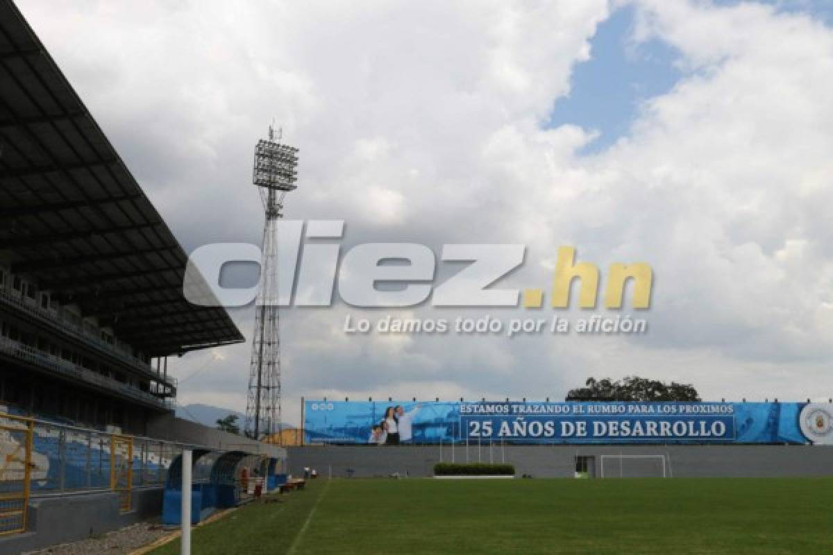 Así le han cambiado la cara al estadio Morazán a cinco días de enfrentar a Costa Rica