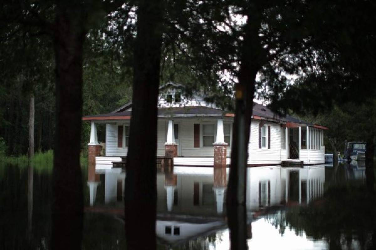 Los daños ocasionados por el huracán Florence en la costa este de Estados Unidos