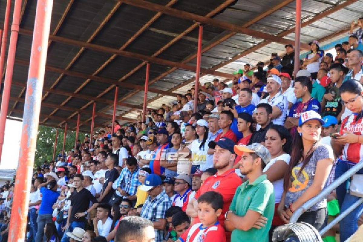 Fotos: Olimpia visita Danlí y provoca locura y llenazo en el Estadio Marcelo Tinoco