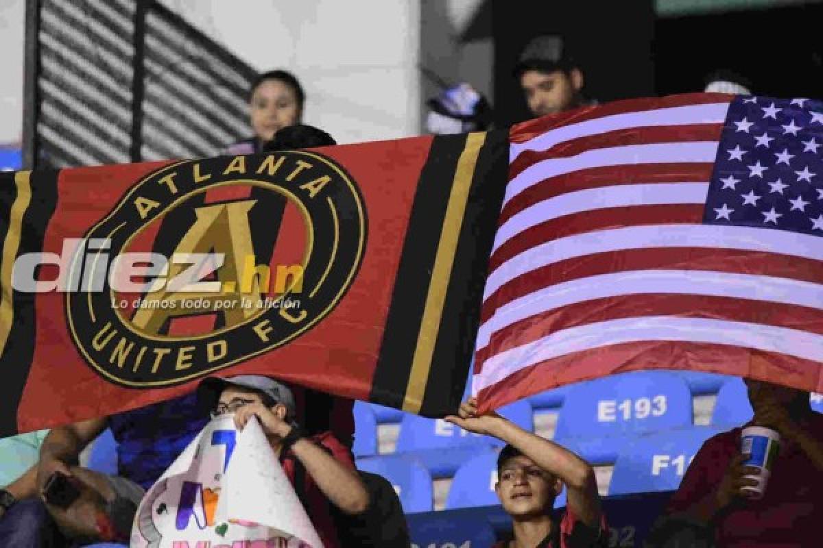 Aficionados de Motagua están de fiesta y hondureños apoyando al Atlanta United