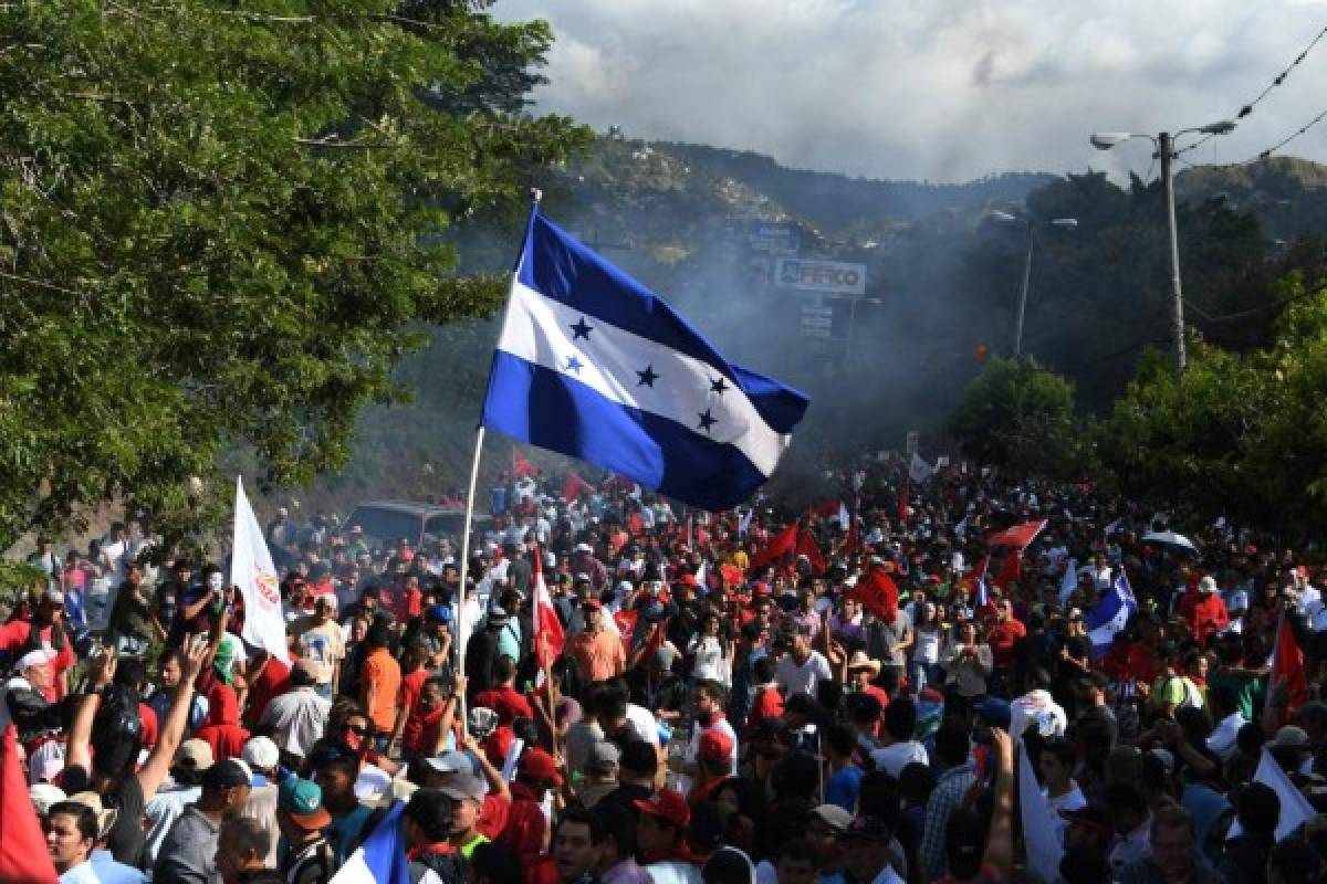 Cazerolazos y marchas pacíficas de la Alianza en diferentes ciudades de Honduras