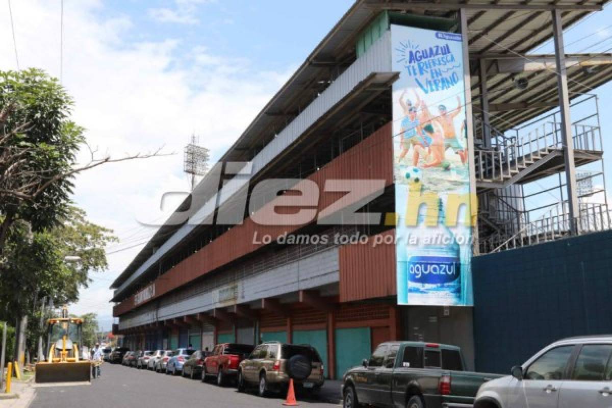 Así le han cambiado la cara al estadio Morazán a cinco días de enfrentar a Costa Rica