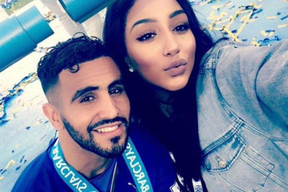 La esposa de Riyad Mahrez, 'cazada' coqueteando con un campeón mundial de boxeo en una disco