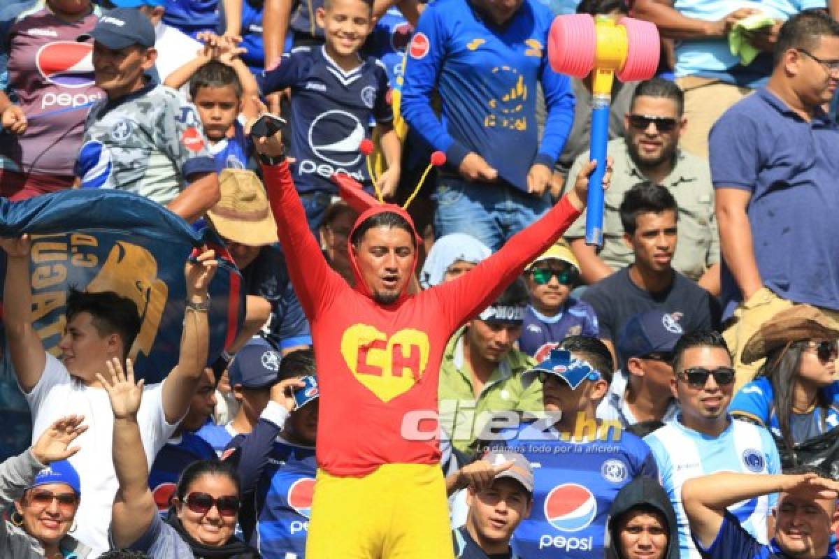 ¡Llenazo! Motagua celebra su Copa 15 con el Nacional a reventar