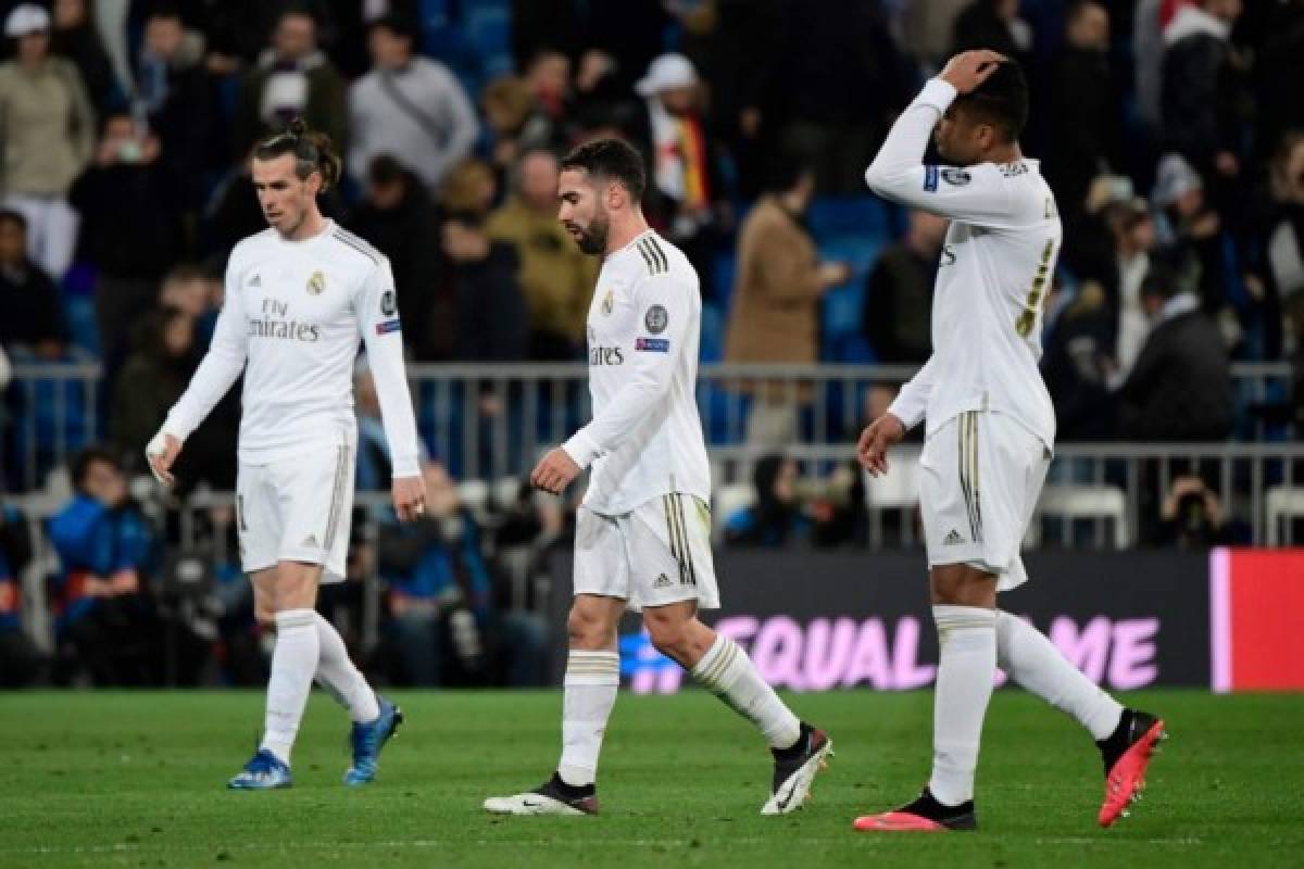 Decepción en el Bernabéu tras derrota contra el City y alerta máxima por el Coronavirus