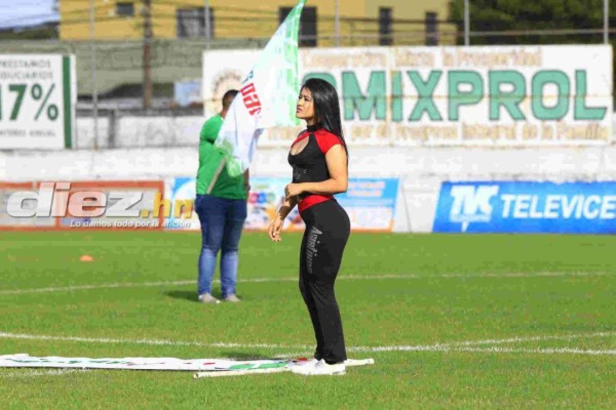 Liga Nacional comenzó llevando lindas chicas a los estadios de Honduras
