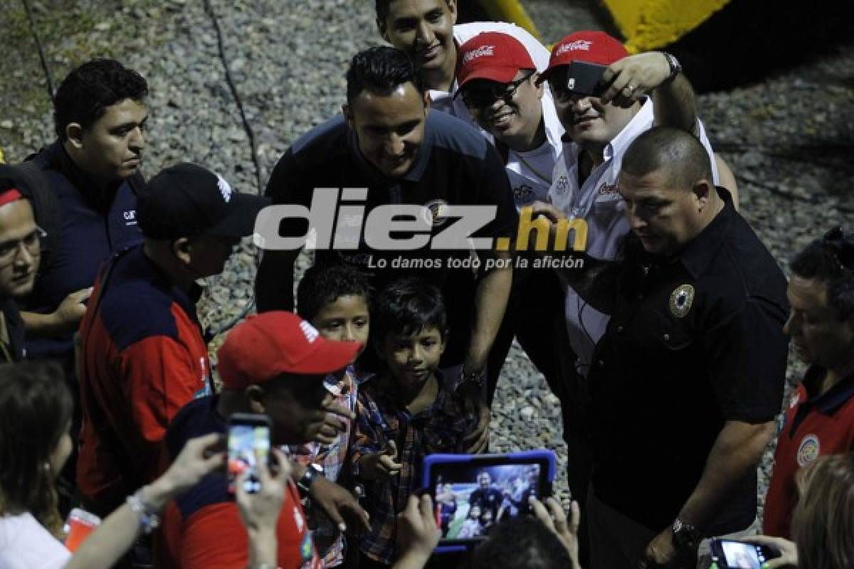 La locura que desató el portero tico del Real Madrid Keylor Navas en Honduras