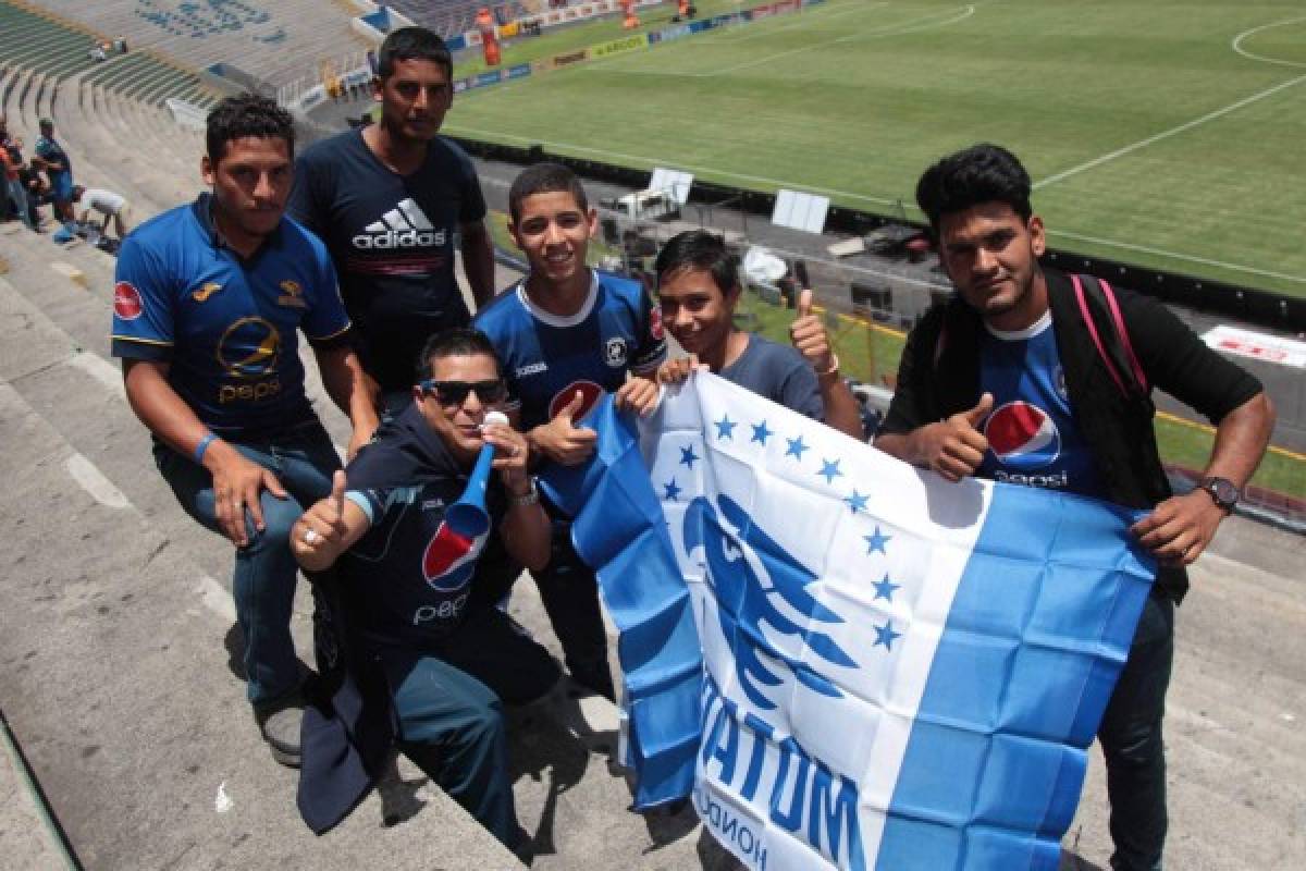 ¡Ambientazo! Así se vive la previa de la final entre Motagua y Honduras