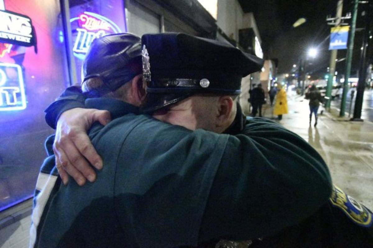 Así festejaron los aficionados de los Eagles, flamantes campeones del Super Bowl LII