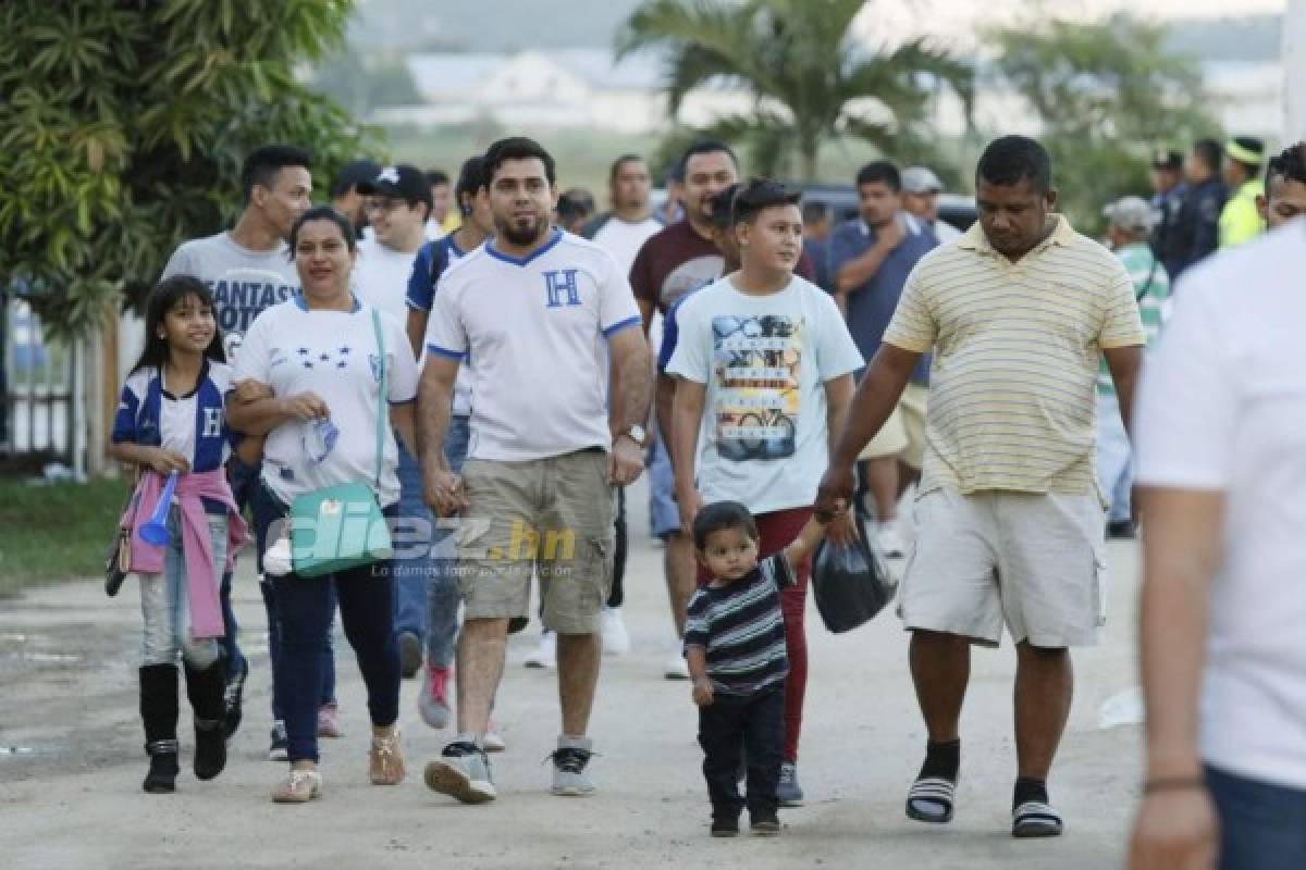 San Pedro Sula y el Olímpico vuelve a respaldar a la Selección de Honduras