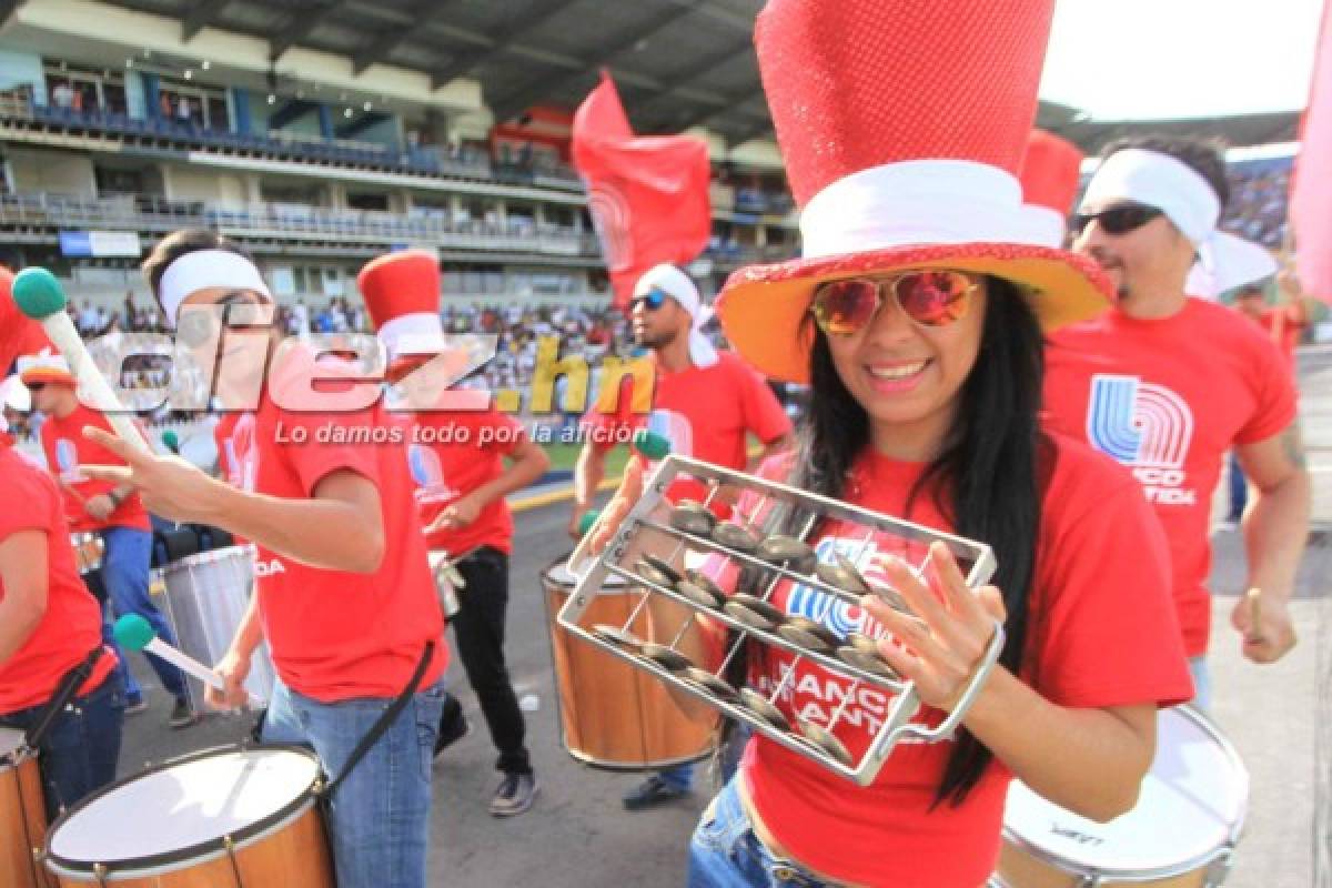 ¡Ufff! Qué bellezas.. Una hemrosa final entre Olimpia y Motagua .