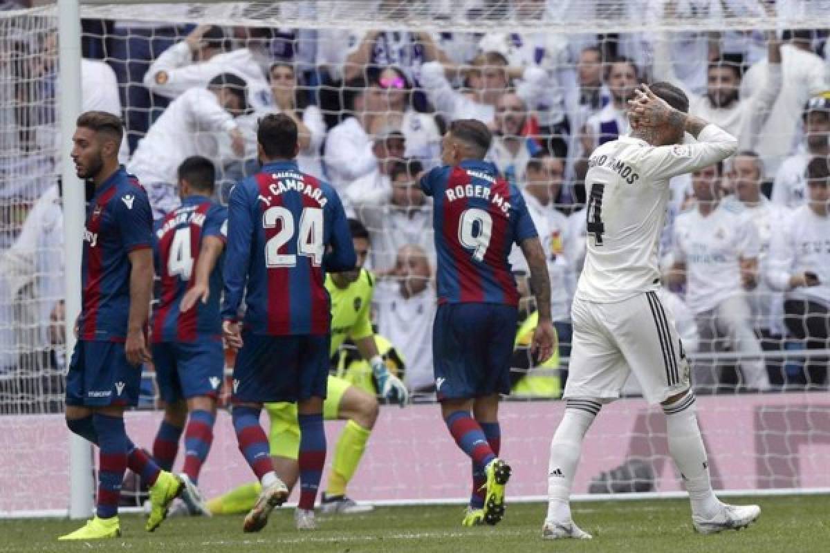 FOTOS: La bronca de Lopetegui y la frustración de los jugadores del Real Madrid