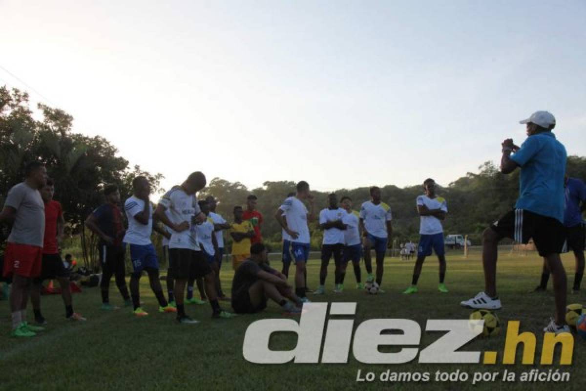 FOTOS: Así se prepara el Galaxy FC en Roatán, rival del Olimpia en la Copa Presidente