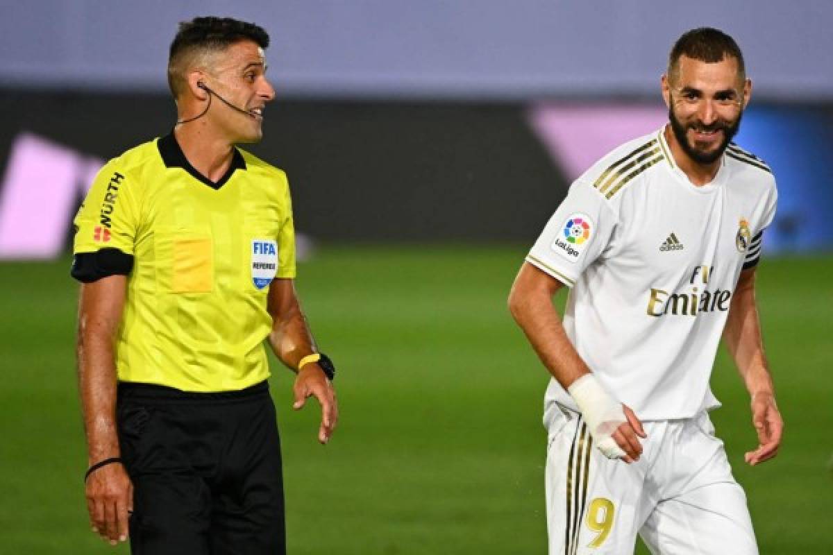 Fotos: La reacción de Sergio Ramos por el nuevo penal y las risas de Benzema con el árbitro