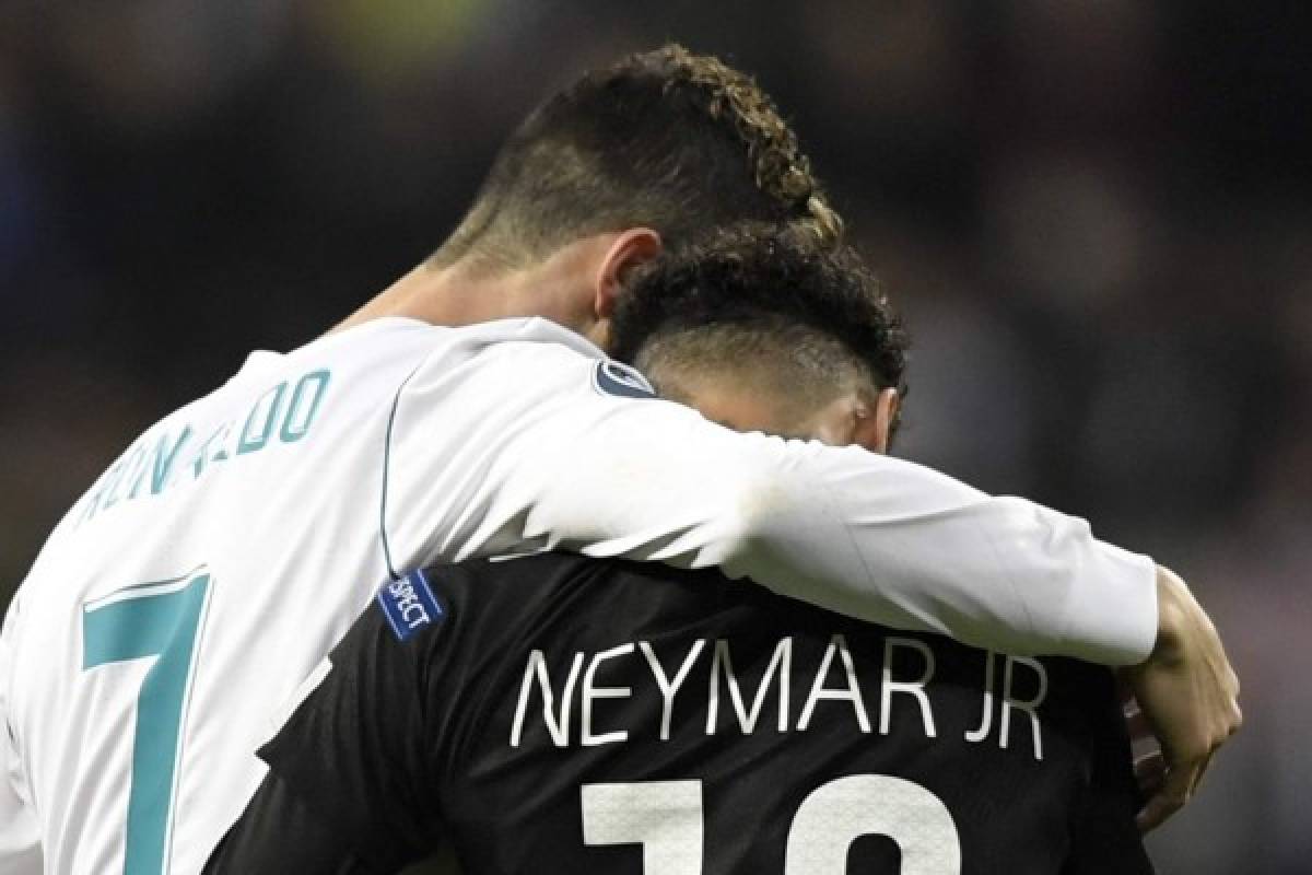 EN FOTOS: Del silencio a la locura en el Bernabéu y el gesto de CR7 con Neymar